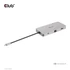 Club 3D USB Hub - CSV-1594 (3.1 USB-C Gen 1 to HDMI, 2xUSB-A Gen 1, USB-C Gen 1, VGA, SD, Micro SD 3.0, RJ45, 3,5 Jack)