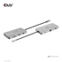 Club 3D USB Hub - CSV-1594 (3.1 USB-C Gen 1 to HDMI, 2xUSB-A Gen 1, USB-C Gen 1, VGA, SD, Micro SD 3.0, RJ45, 3,5 Jack)