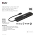 Club 3D USB Hub - CSV-1596 (USB-C to 2xHDMI, 2xUSB-A, USB-C PD, RJ45, 4k60Hz)