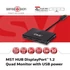 Club 3D USB Hub - CSV-6400 (Multi Stream, DisplayPort 1.2 to 4xDisplayPort, 4K60Hz)