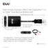 Club 3D USB Hub - CSV-7200H (Multi Stream, DisplayPort 1.4 to 2xHDMI, 2x4K60Hz)