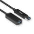Club 3D kábel - CAC-1411 (3.2 USB-A 10 Gbps, M/F, 5m)