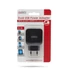 Delight Telefon töltő  - 2db USB, 5V/2.4A, Fekete