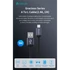 DEVIA ST108035 Gracious v2 12W USB/Lightning 1m -es fekete adat-és töltőkábel