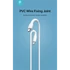 DEVIA USB TYPE-C - USB TYPE-C ADAT- ÉS TÖLTŐKÁBEL 1 M-ES VEZETÉKKEL - KINTONE SERIES TYPE-C TO TYPE-C CABLE - 60W, WHITE