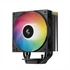 DeepCool CPU Cooler - AG400 BK ARGB V2 (31,6 dB; max, 128,93 m3/h; 4pin csatlakozó, 4 db heatpipe, 12cm, PWM)