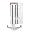 DeepCool CPU Cooler - AK400 DIGITAL PRO WH (25 dB; max, 103,45 m3/h; 4pin csatlakozó, 4 db heatpipe, 12cm, PWM, fehér)