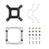 DeepCool CPU Cooler - AK400 Digital WH (28 dB; max, 117,21 m3/h; 4pin csatlakozó, 4 db heatpipe, 12cm, PWM, fehér)