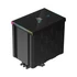 DeepCool CPU Cooler - AK500 Digital (28dB; max, 117,21 m3/h; 4pin csatlakozó, 5 db heatpipe, 12cm, PWM, fekete)