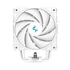 DeepCool CPU Cooler - AK500 WH (31,5 dB; max, 88,75 m3/h; 4pin csatlakozó, 5 db heatpipe, 12cm, PWM)