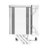DeepCool CPU Cooler - AK500 WH (31,5 dB; max, 88,75 m3/h; 4pin csatlakozó, 5 db heatpipe, 12cm, PWM)