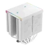 DeepCool CPU Cooler - AK620 DIGITAL PRO WH (25 dB; max, 103,45 m3/h; 4pin csatlakozó, 6 db heatpipe, 2x12cm, PWM, fehér)