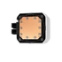 DeepCool CPU Water Cooler - MYSTIQUE 360 WH ARGB (max 21dB; max. 123,09 m3/h; 3x12cm, LED kijelző, fehér)