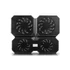 DeepCool Notebook Hűtőpad 15,6"-ig - MULTI CORE X6 (24dB; max. 206,25 m3/h; 2x14cm, 2x10cm, 2xUSB2.0)
