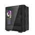 DeepCool Számítógépház - CC560 A-RGB V2 (fekete, ablakos, 4x12cm venti, Mini-ITX / Micro-ATX / ATX, 1xUSB3.0, 1xUSB2.0)