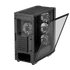 DeepCool Számítógépház - CC560 A-RGB V2 (fekete, ablakos, 4x12cm venti, Mini-ITX / Micro-ATX / ATX, 1xUSB3.0, 1xUSB2.0)