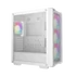 DeepCool Számítógépház - CC560 MESH WH V2 (ablakos, 4x12cm A-RGB ventilátor, ATX, 2xUSB3.0, fehér)