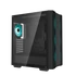 DeepCool Számítógépház - CC560 V2 (fekete, ablakos, 4x12cm LED venti, Mini-ITX / Micro-ATX / ATX, 1xUSB3.0, 1xUSB2.0)