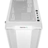 DeepCool Számítógépház - CC560 WHITE V2 (fehér, ablakos, 4x12cm LED venti, ATX, 1xUSB3.0, 1xUSB2.0, fehér)