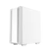 DeepCool Számítógépház - CC560 WHITE V2 (fehér, ablakos, 4x12cm LED venti, ATX, 1xUSB3.0, 1xUSB2.0, fehér)