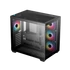 DeepCool Számítógépház - CG530 4F (fekete, ablakos, 4x12cm A-RGB, BTF, ATX, 2xUSB3.0, 1xUSB2.0)