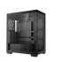 DeepCool Számítógépház - CG580 (fekete, ablakos, venti nélkül, BTF, ATX, 2xUSB3.0, 1xUSB2.0)
