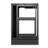 DeepCool Számítógépház - CH170 DIGITAL (fekete, Mini-ITX, 2xUSB3.0, Type-C, fekete)