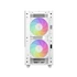DeepCool Számítógépház - CH360 DIGITAL WH (fekete, 2x14cm +1x12 venti, Mini-ITX / Micro-ATX, 1xUSB3.0, A-RGB, fehér)