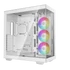 DeepCool Számítógépház - CH780 WH (fehér, ablakos, 3x140mm A-RGB ventilllátor, E-ATX, 4xUSB3.0)