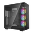 DeepCool Számítógépház - CH780 (fekete, ablakos, 3x140mm A-RGB ventilllátor, E-ATX, 4xUSB3.0)