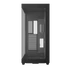 DeepCool Számítógépház - CH780 (fekete, ablakos, 3x140mm A-RGB ventilllátor, E-ATX, 4xUSB3.0)