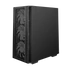 DeepCool Számítógépház - MATREXX55 MESH V4 C (fekete, ablakos, 3x14cm + 1x12cm A-RGB venti, ATX, 1xUSB3.0, Type-C)