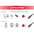 Equip Átalakító Kábel - 12888307 (USB-C2.0 to USB-C, apa/apa, fekete, 1m)