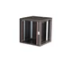 Equip Fali Rackszekrény - EPM-12-6060-B-CBAA (19", 12U, 600x600mm, előre szerelt, fekete)