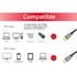 Equip Kábel - 128357 (USB-C 3.2 Gen1 to USB-C, apa/apa, fekete, 2m)