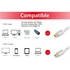 Equip Kábel - 128358 (USB-C 3.2 Gen1 to USB-C, apa/apa, fehér, 2m)
