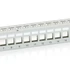 Equip Keystone Patch Panel - 767124 (24 port, Cat6, 1U, árnyékolt, szürke)