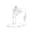 Equip Monitor Asztali állvány - 650126 (17"-32", 1 monitor, dönthető, forgatható, állítható magasság, Max.:2x9kg,fekete)