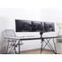 Equip Monitor Asztali konzol - 650134 (17"-27", 3 monitor, dönthető, forgatható, állítható magasság, Max.:3x7kg, fekete)