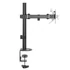 Equip Monitor Asztali konzol - 650156 (17"-32", 1 monitor, dönthető, forgatható, állítható magasság, Max.: 9kg, fekete)