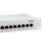 Equip Patch panel - 208014 (12 port, Cat6, árnyékolt, szürke)