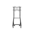 Equip TV állvány - 650608 (37"-80" álló, gurulós, Max.:80kg, fekete)