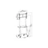 Equip TV állvány - 650608 (37"-80" álló, gurulós, Max.:80kg, fekete)
