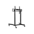 Equip TV állvány - 650631 (55"-100" álló, dönthető, állítható magasság, gurulós, motoros, Max.:120kg, fekete)