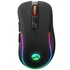 Everest Vezeték nélküli Egér - SM-W75 -X-RAPID (1600 DPI, 6 gomb, optikai, fekete, RGB LED)