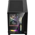 Formula Számítógépház - Crystal Z5 Black (fekete, ablakos, 1x12cm venti, mATX , 1xUSB3.0, 1xUSB2.0, 1xType-C)