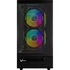 Formula Számítógépház - Crystal Z8 Black (fekete, ablakos, ATX, 1xUSB3.0, 1xUSB2.0, 1xType-C)
