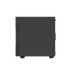 GIGABYTE Ház AORUS C300 Glass, GB-AC300G, Tápegység nélkül, Fekete