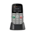 GIGASET GL390 mobiltelefon, idősek számára, Dual SIM, titán-ezüst