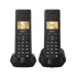 GIGASET DECT telefon, PURE 200 Duo, fekete